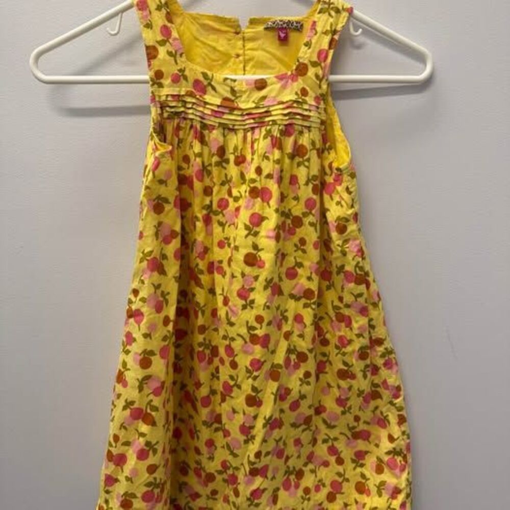 Vintage pink chicken girl dress size 6